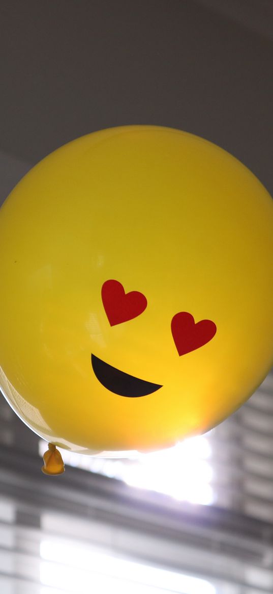 balloon, smiley, smile, happiness, love