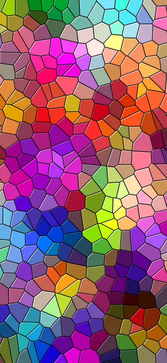 mosaic, multicolored, texture, patterns