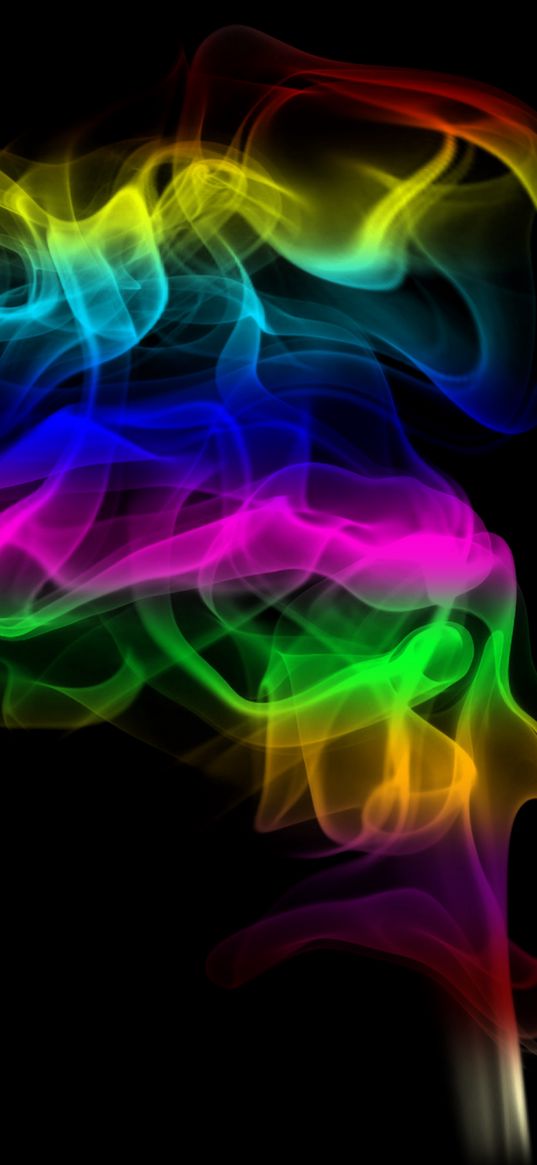 smoke, colorful, iridescent, colored smoke, match