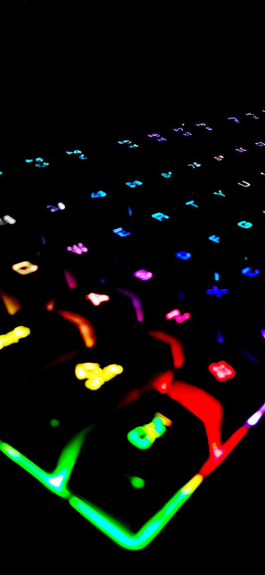 keyboard, key, backlight, multicolored