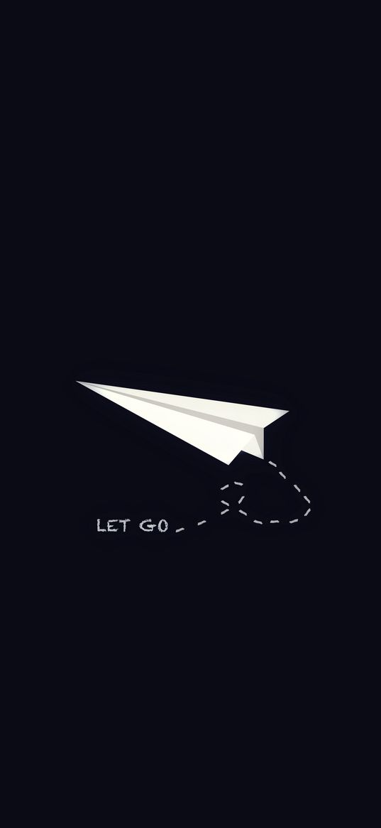 origami, airplane, inscription, minimalism