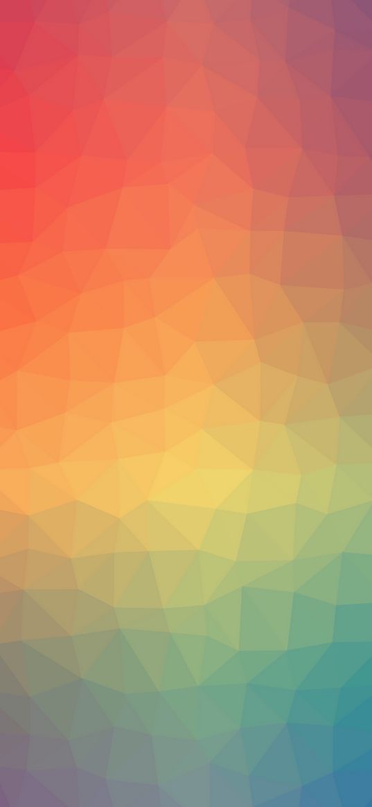 polygon, gradient, triangles, colorful, shapes