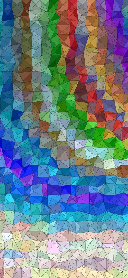 polygon, triangles, colorful, convex, volume