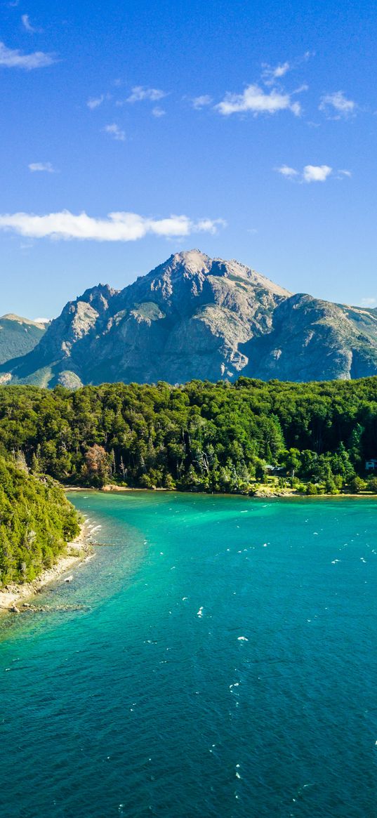 island, sea, ocean, aerial view, trees, greens