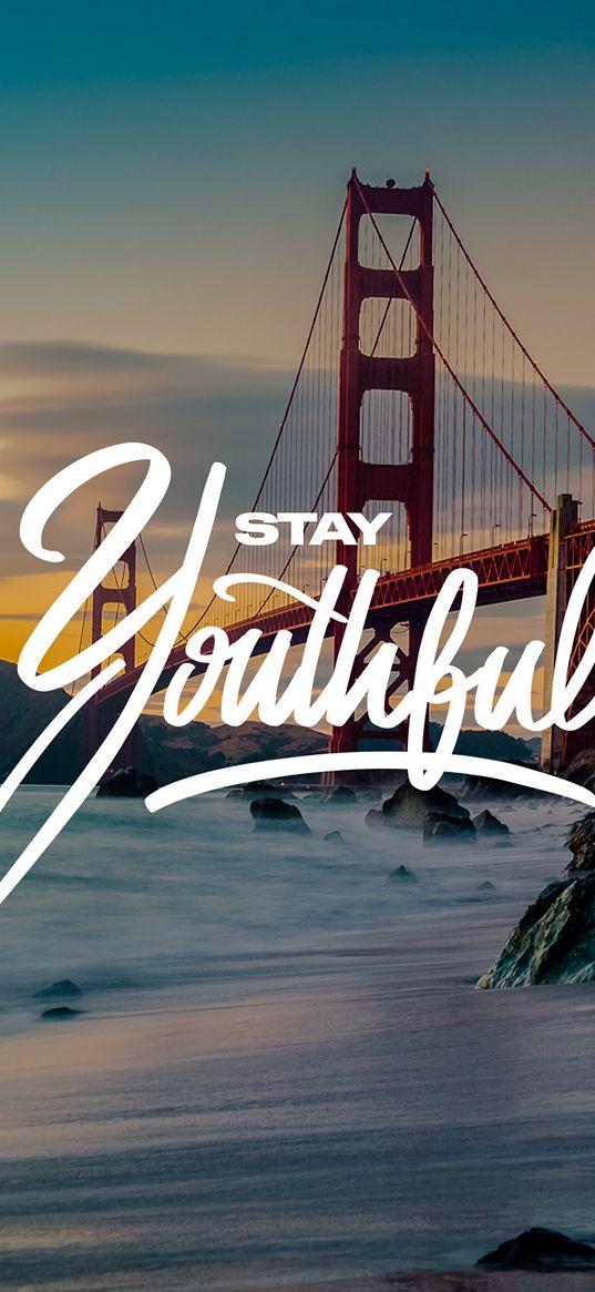 youth, words, motivation, nature, bridge, san francisco