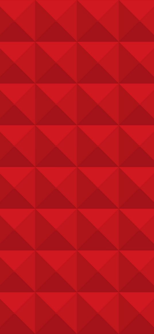 pattern, embossed, geometric, squares, triangles, symmetry, red, shades