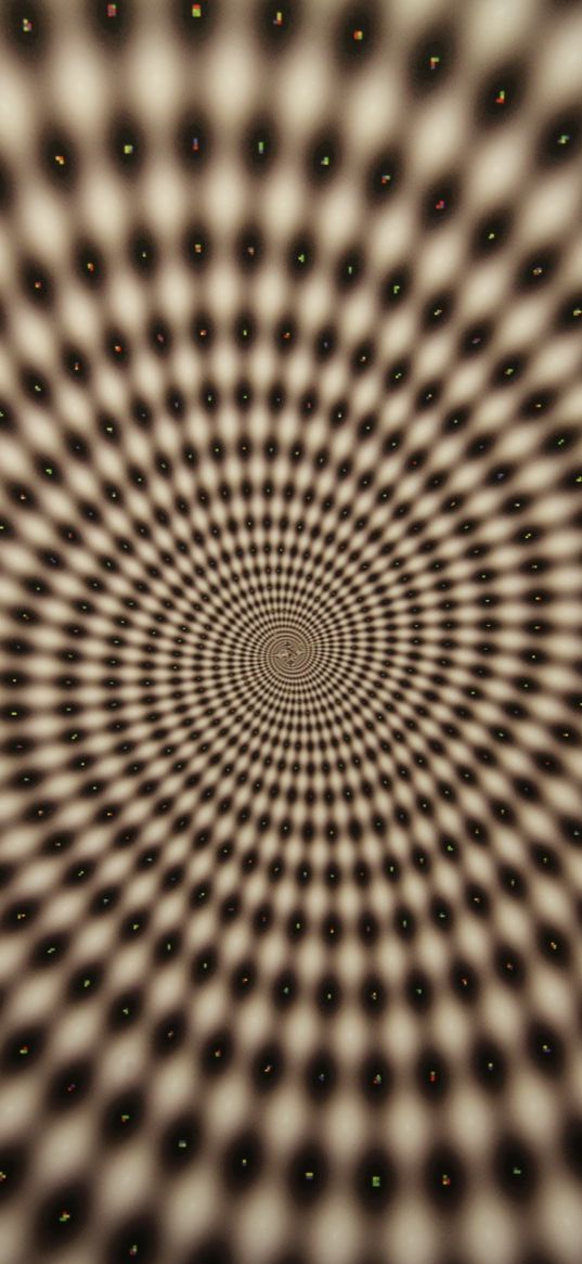 optical illusion, rotation, spiral, infinity, abstraction, movement, depth