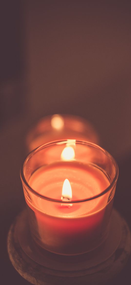 candle, fire, light, soft, lowlight, wick, inside