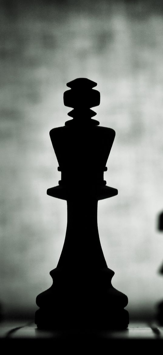 chess, figures, dark, game, king