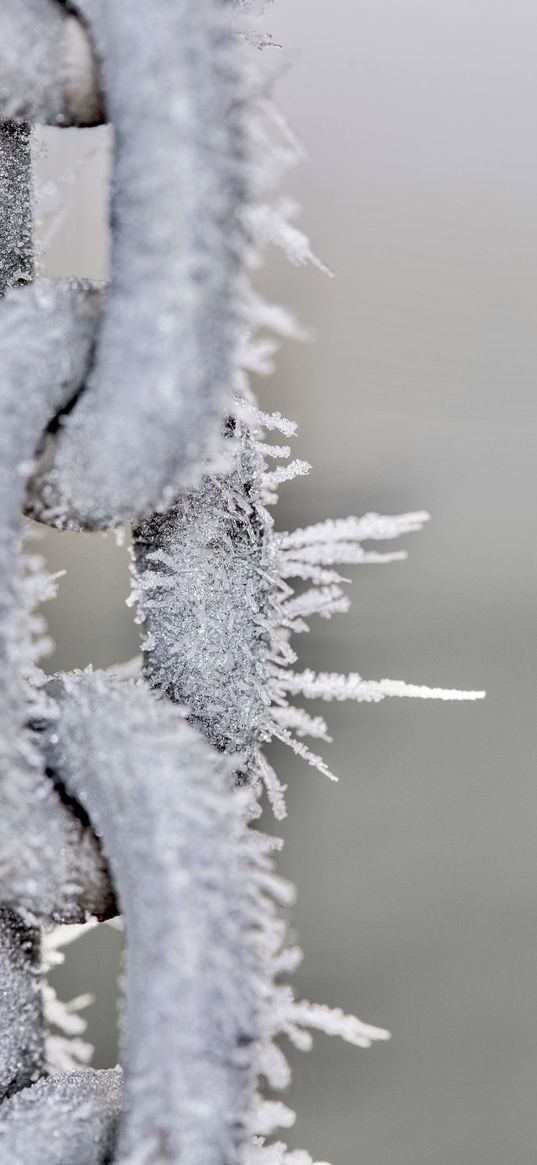 chain, frost, freeze, iron, cold