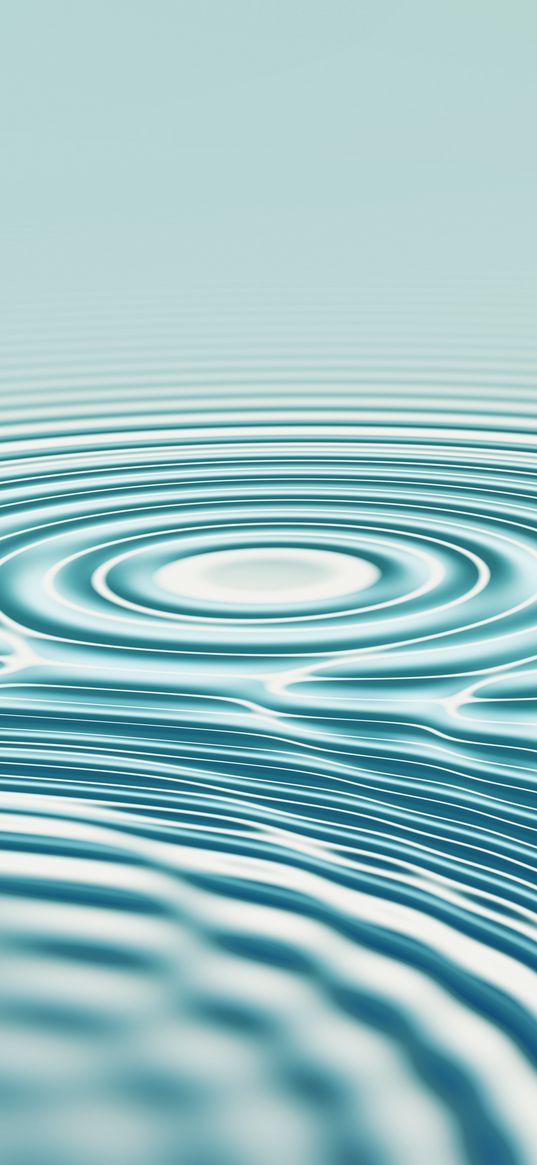 water, surface, circles, waves, contact