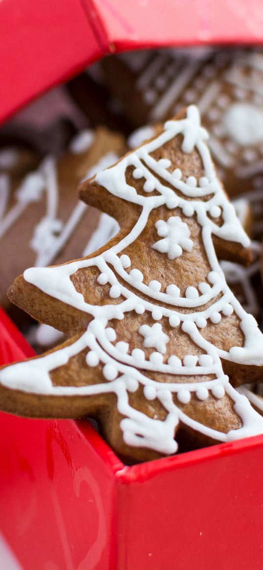 gingerbread, cookies, new year, christmas, baking