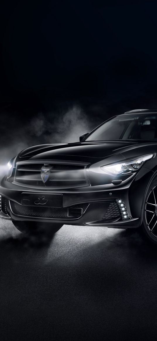 infiniti qx70, infiniti, crossover, black