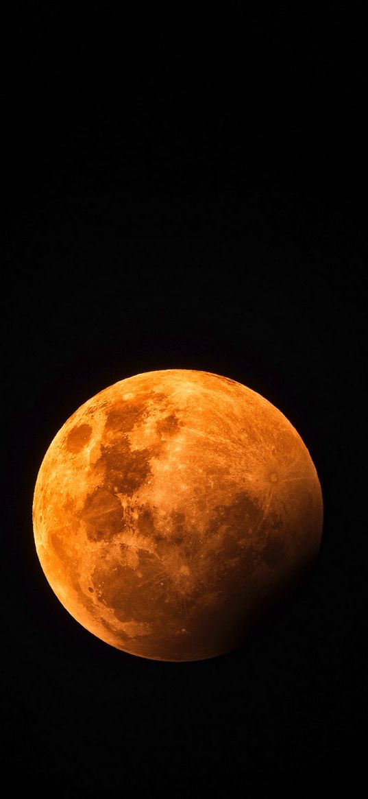 moon, full moon, red moon, space, satellite