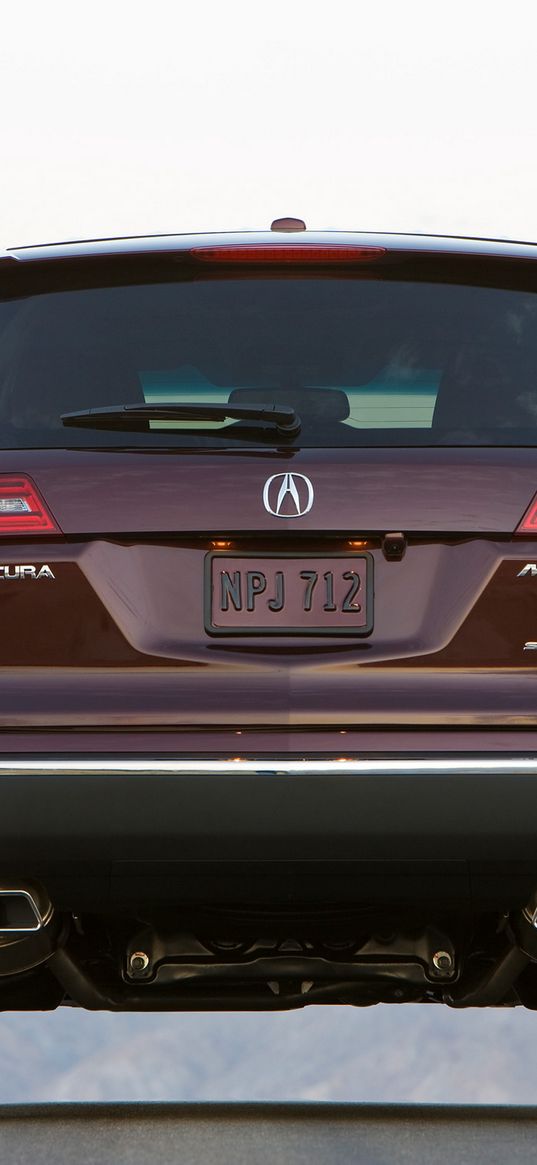 acura, mdx, burgundy, jeep, rear view, style, auto