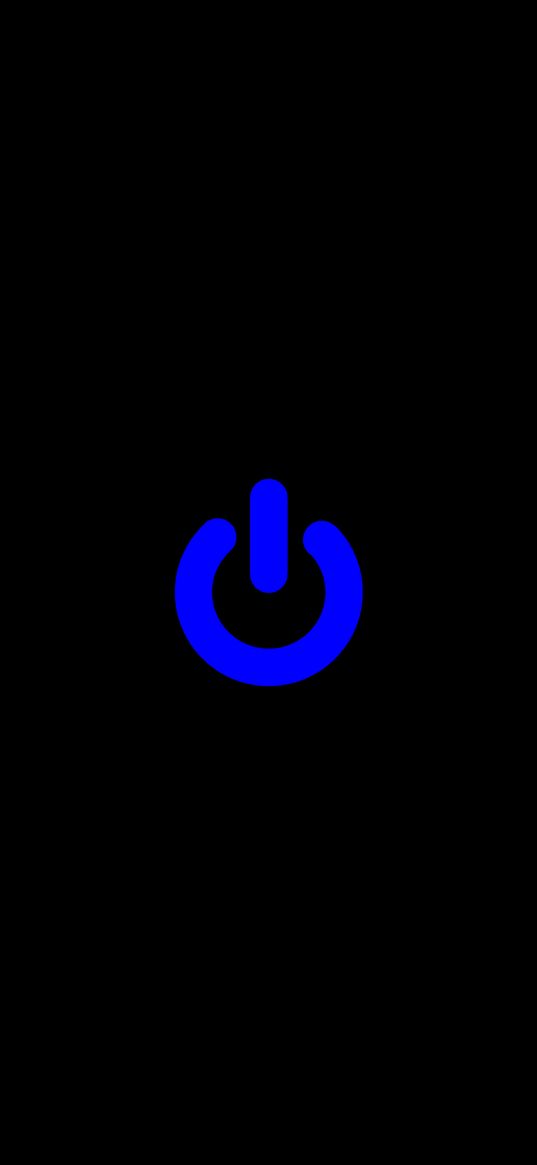 button, off, on, blue, minimalism