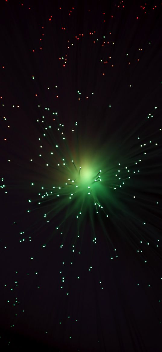 optical fiber, thread, glitter, light, light conductivity, darkness