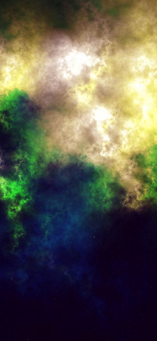 nebula, color, abstraction, blending, glow, energy