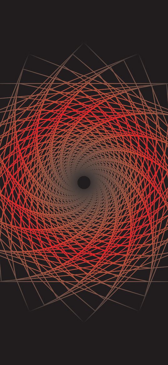 vortex, line, geometric, grid, twisted