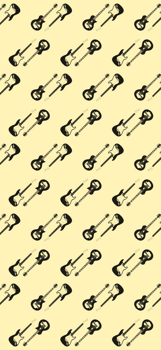 guitars, electric guitars, pattern, musical instrument, string