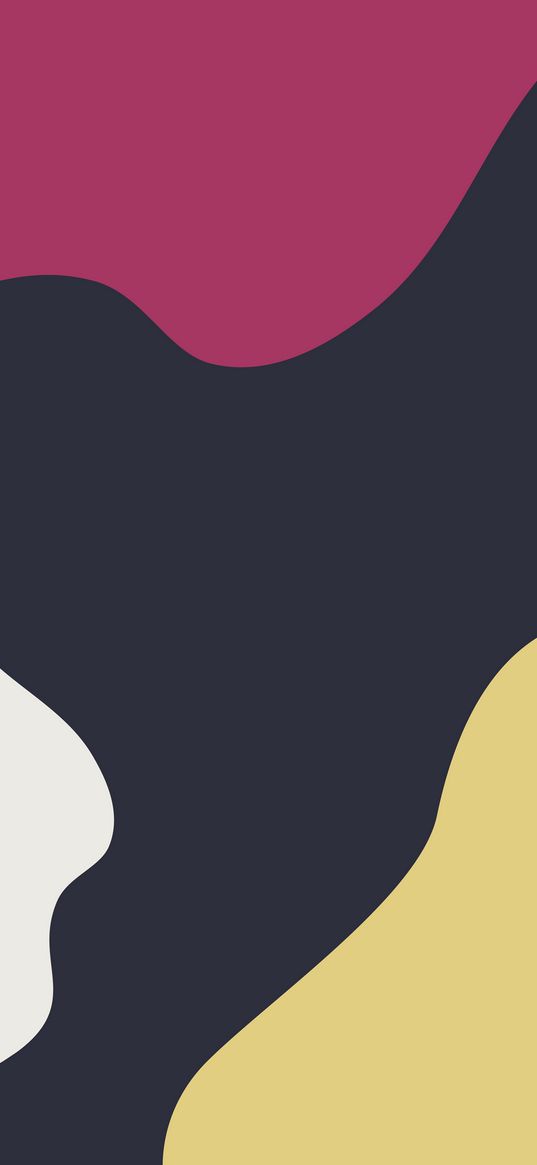 spots, colorful, wavy, minimalism