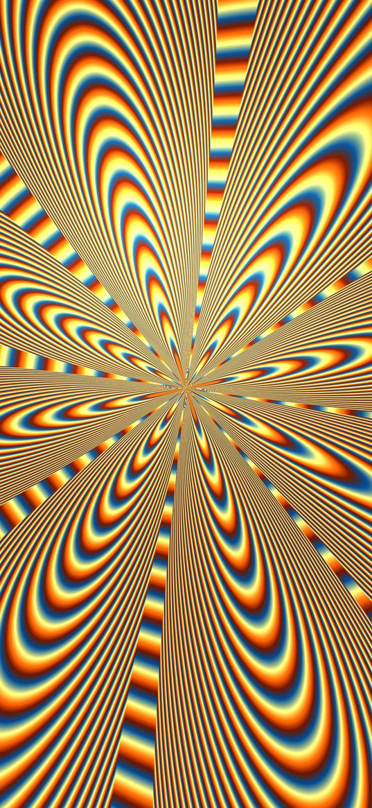 optical illusion, rotation, lines, wavy