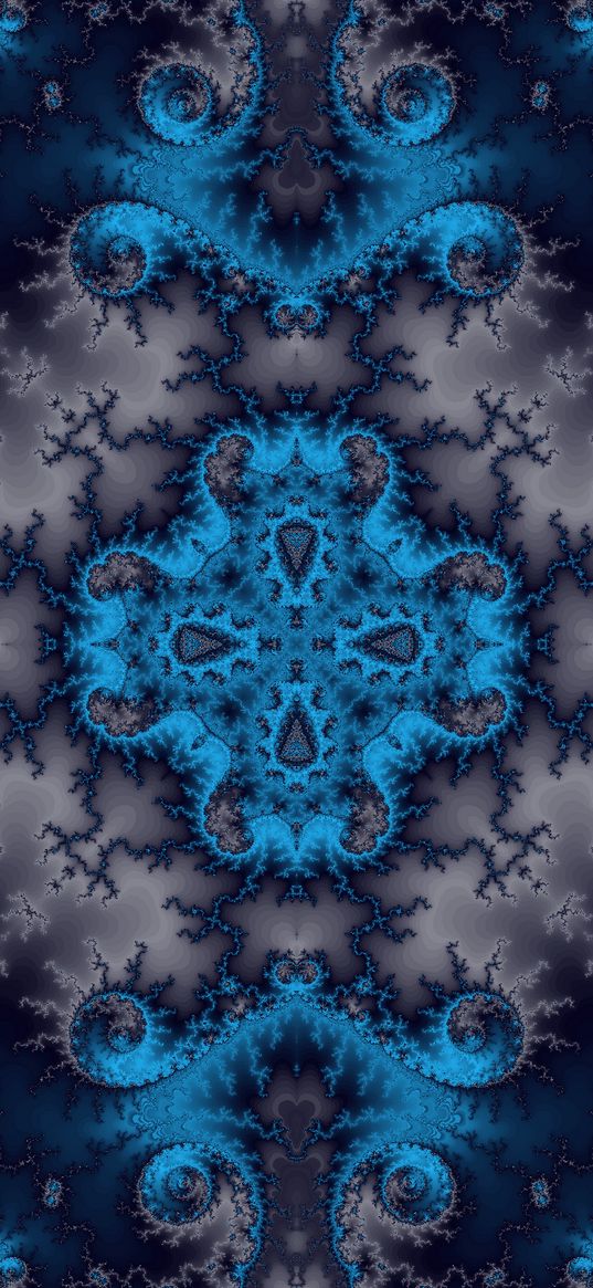 fractal, kaleidoscope, symmetry, abstraction, digital