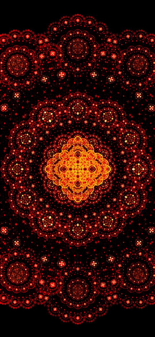 fractal, pattern, ornament, kaleidoscope, abstraction