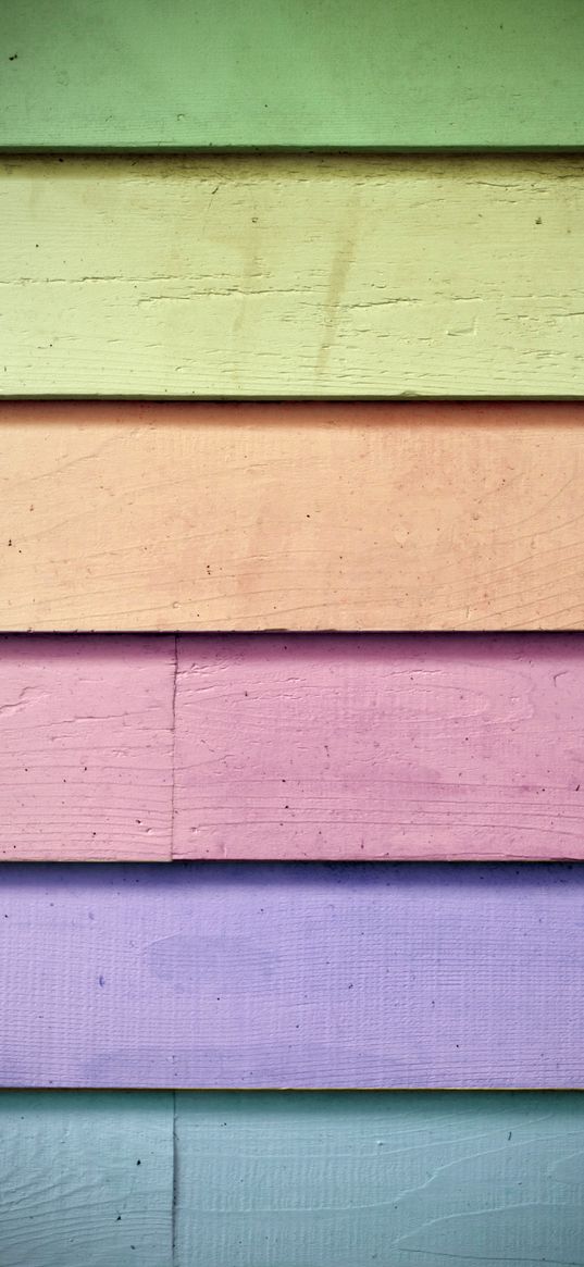 boards, wooden, colorful, texture