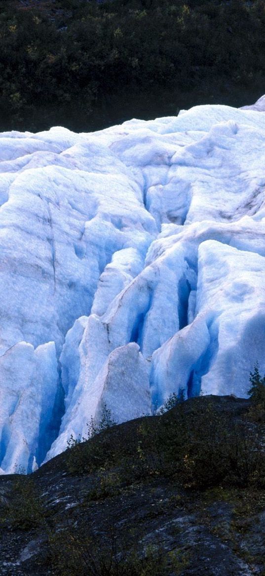 glacier, person, cold, alaska