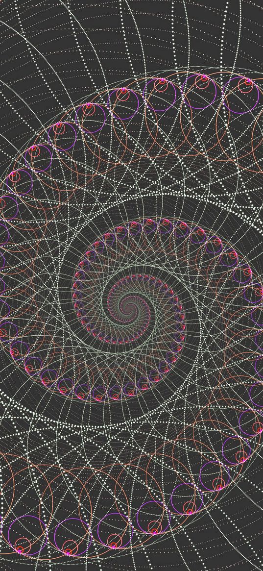 spiral, swirling, lines, tangled, abstraction