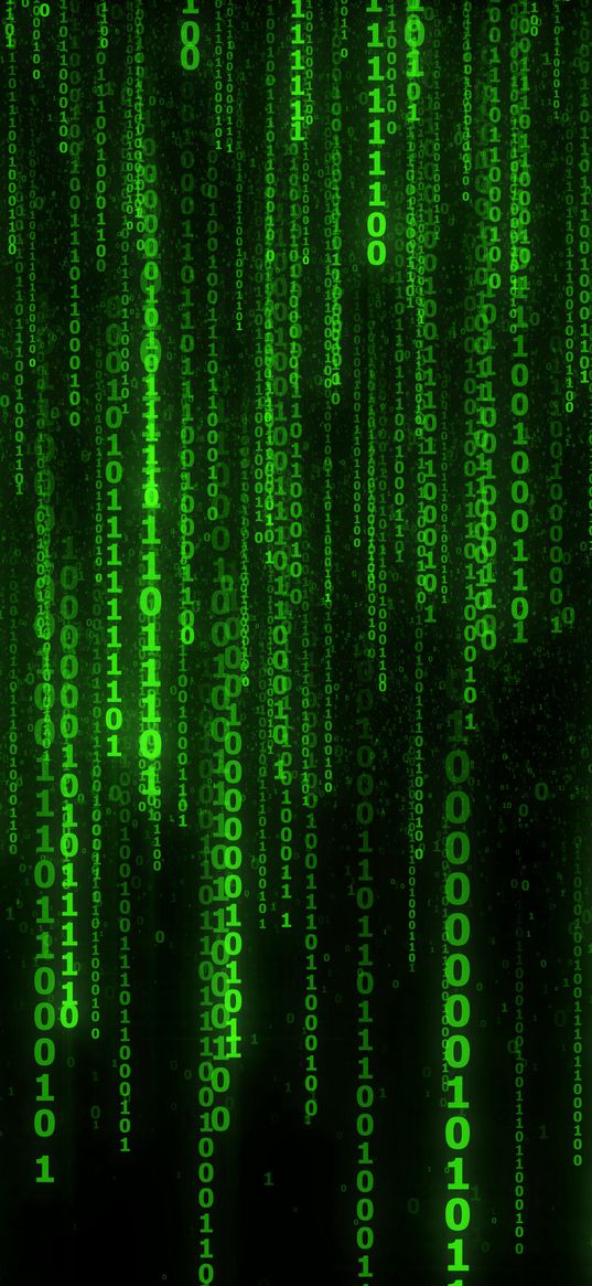 binary code, code, numbers, green, glow