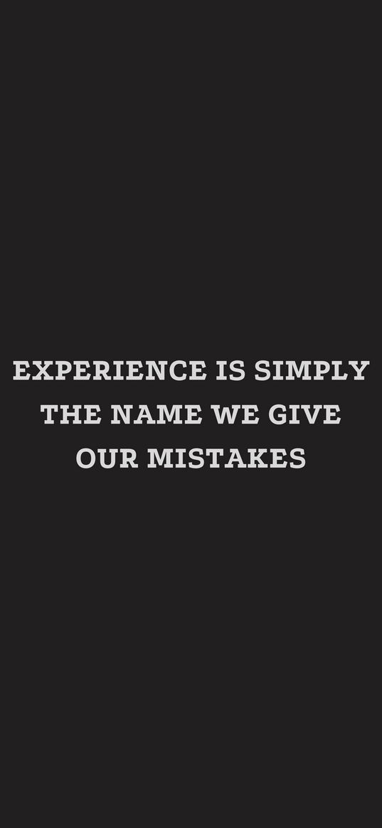 experience, mistakes, quote, inscription, saying