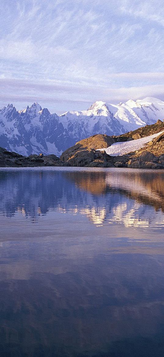 france, lake, mountains, structure, water table