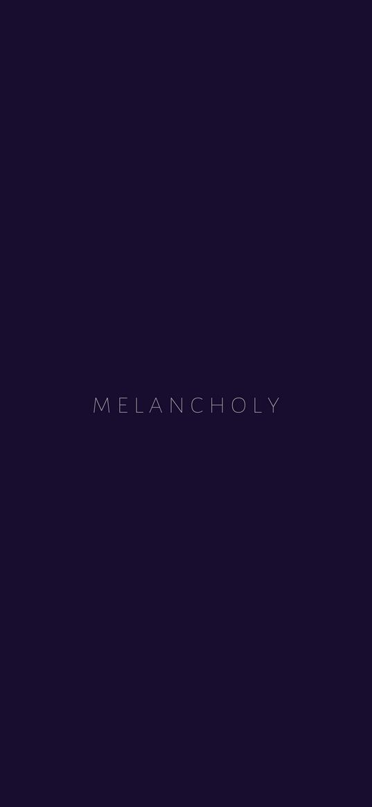 melancholy, minimalism, purple