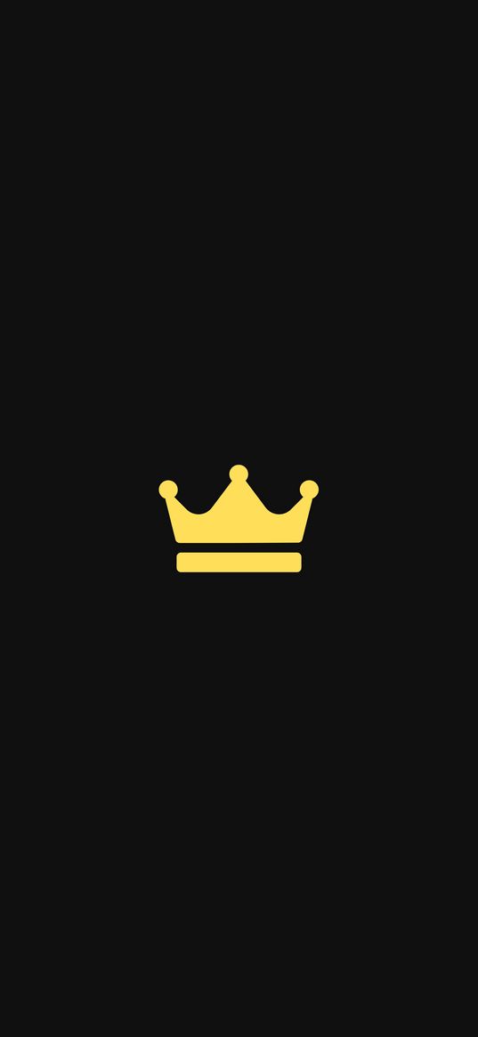 crown, minimalism, art, vector