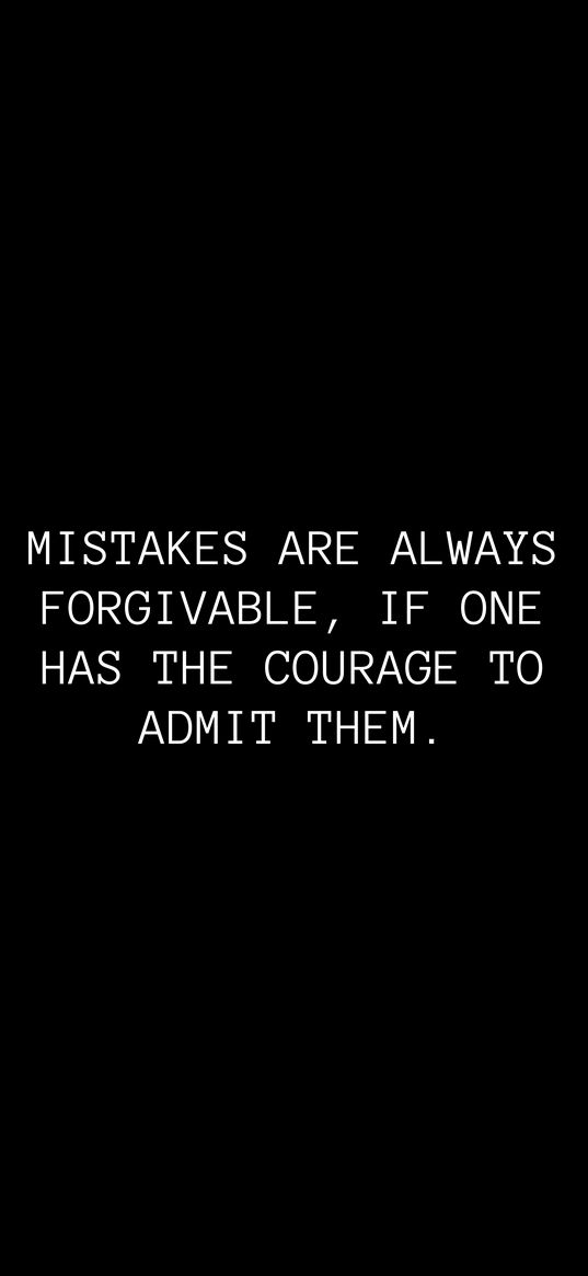 quote, mistakes, courage, saying, phrase