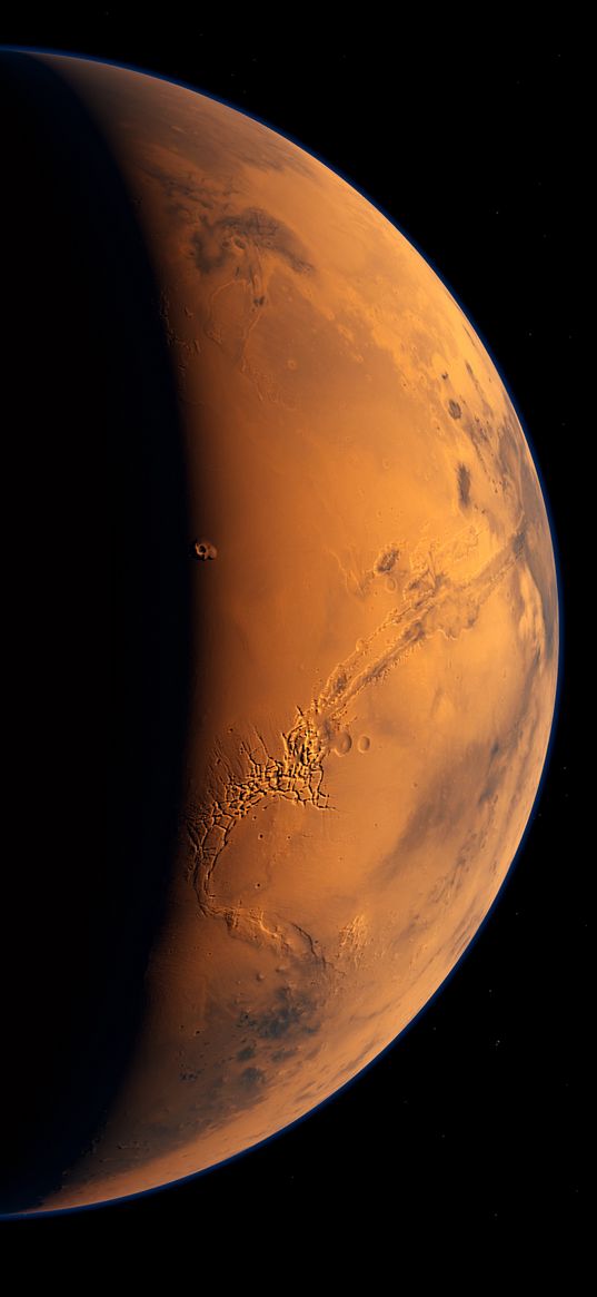 mars, planet, surface, brown, space