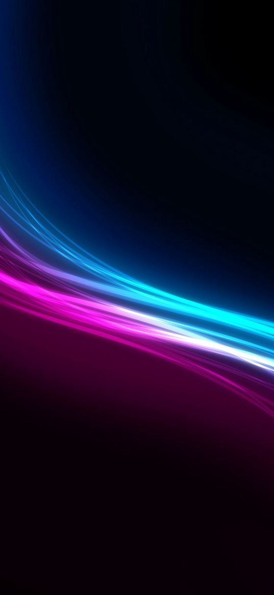 wavy, connection, light, colorful