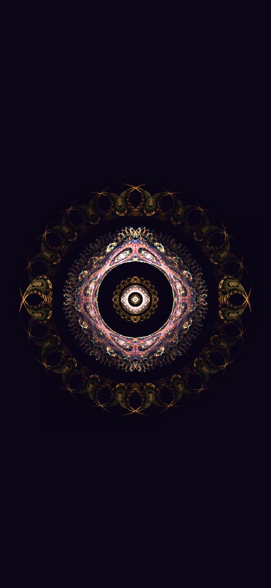 mandala, pattern, fractal, digital, abstraction