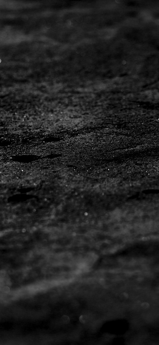 surface, macro, black, wet