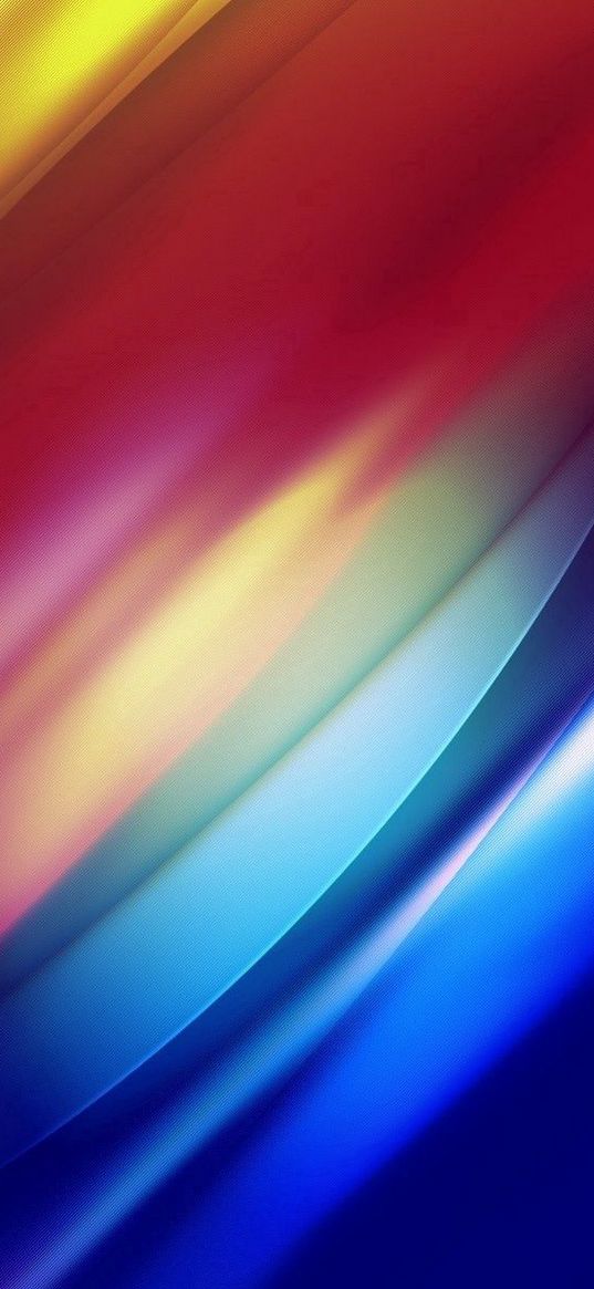 rainbow, colorful, lines, wavy