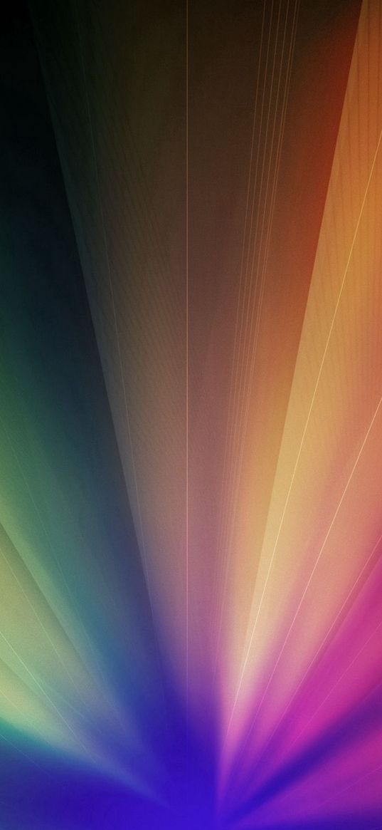 light, iridescent, fan, colorful