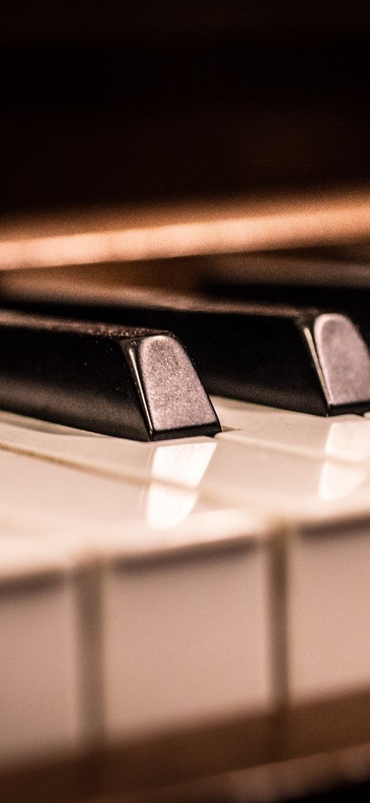 piano, keys, macro