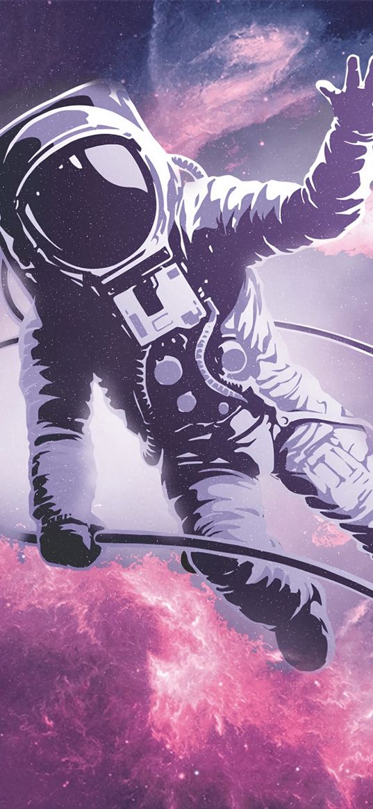 astronaut, spacesuit, space, art