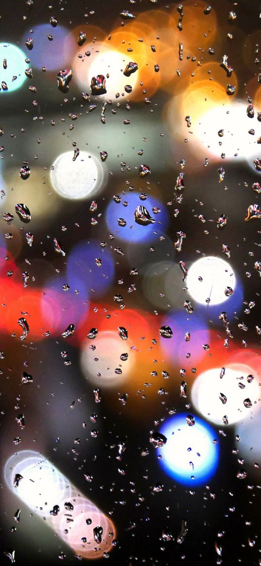 glass, spray, blurred, drops