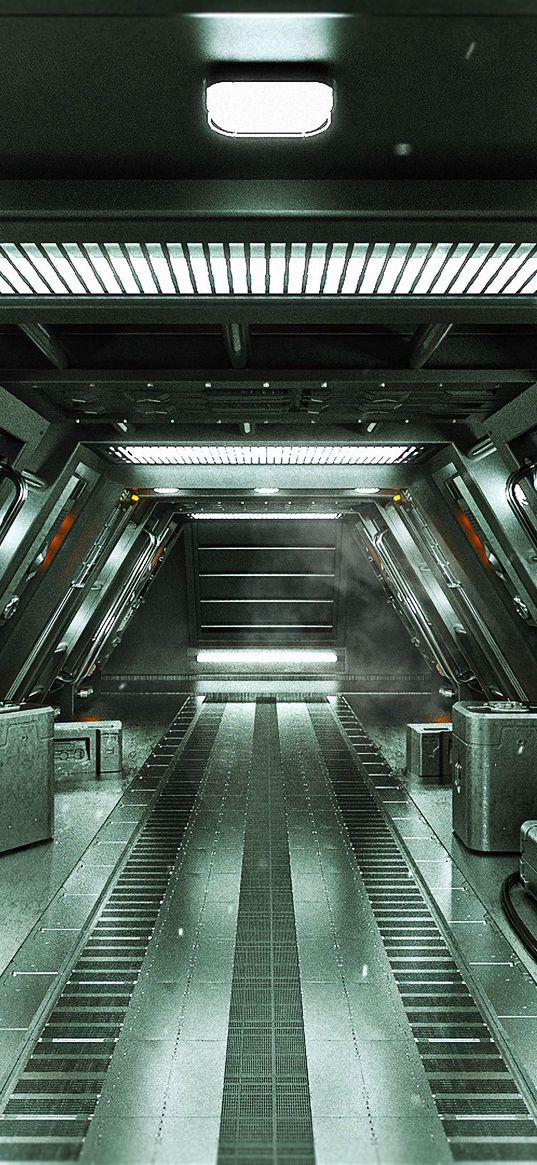 tunnel, sci fi, station