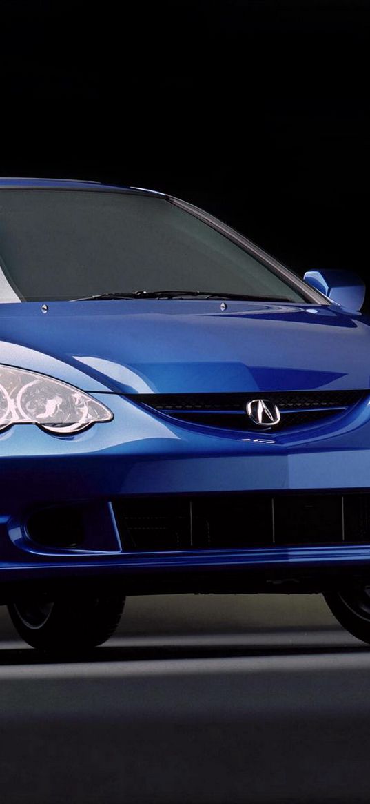 acura, rs-x, 2001, blue, front view, style, car