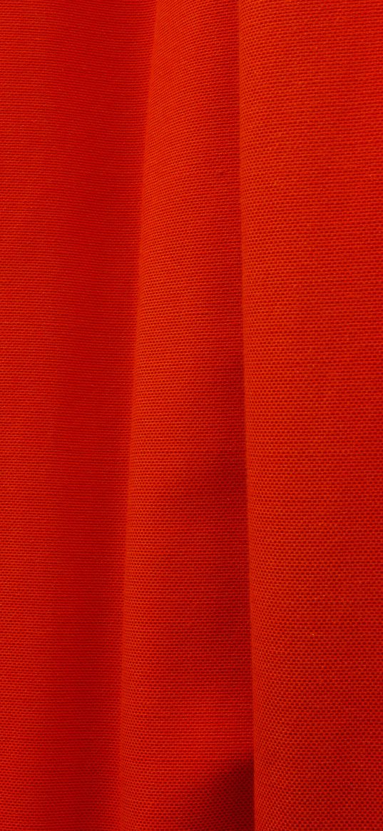 cloth, folds, red, bright, texture