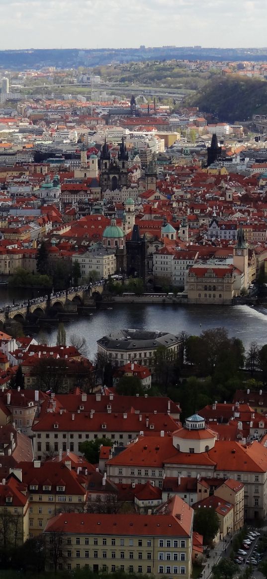 city, buildings, architecture, roofs, prague